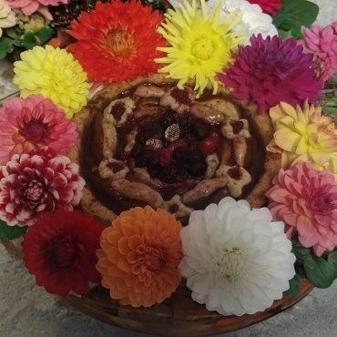 Holiday Collection Vol. 1:  Welcoming Autumn: A Celebration of Color & Our Rustic Pear Berry Tart!!